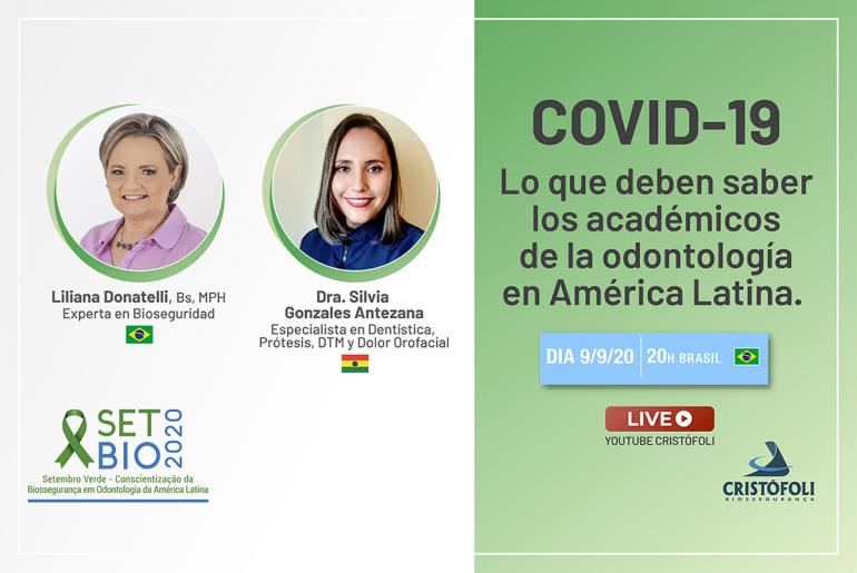SETBIO 2020 COVID 19 Lo que deben saber los académicos de la odontología en América Latina
